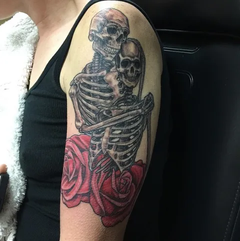 American Traditional tattoo by Jason Veytia at Golden Child Tattoo in Escondido