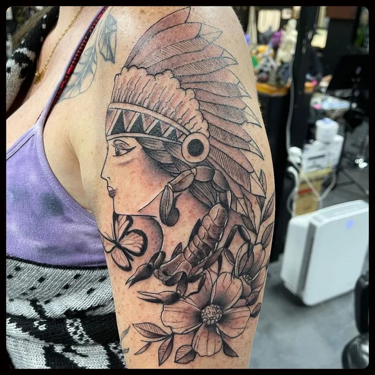 American Traditional tattoo by Nick Crawford at Golden Child Tattoo in Escondido