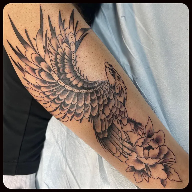 American Traditional tattoo by Nick Crawford at Golden Child Tattoo in Escondido