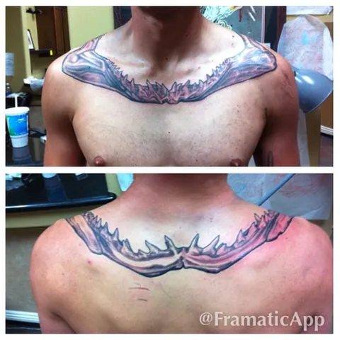Black & Gray tattoo by Jason Veytia at Golden Child Tattoo in Escondido