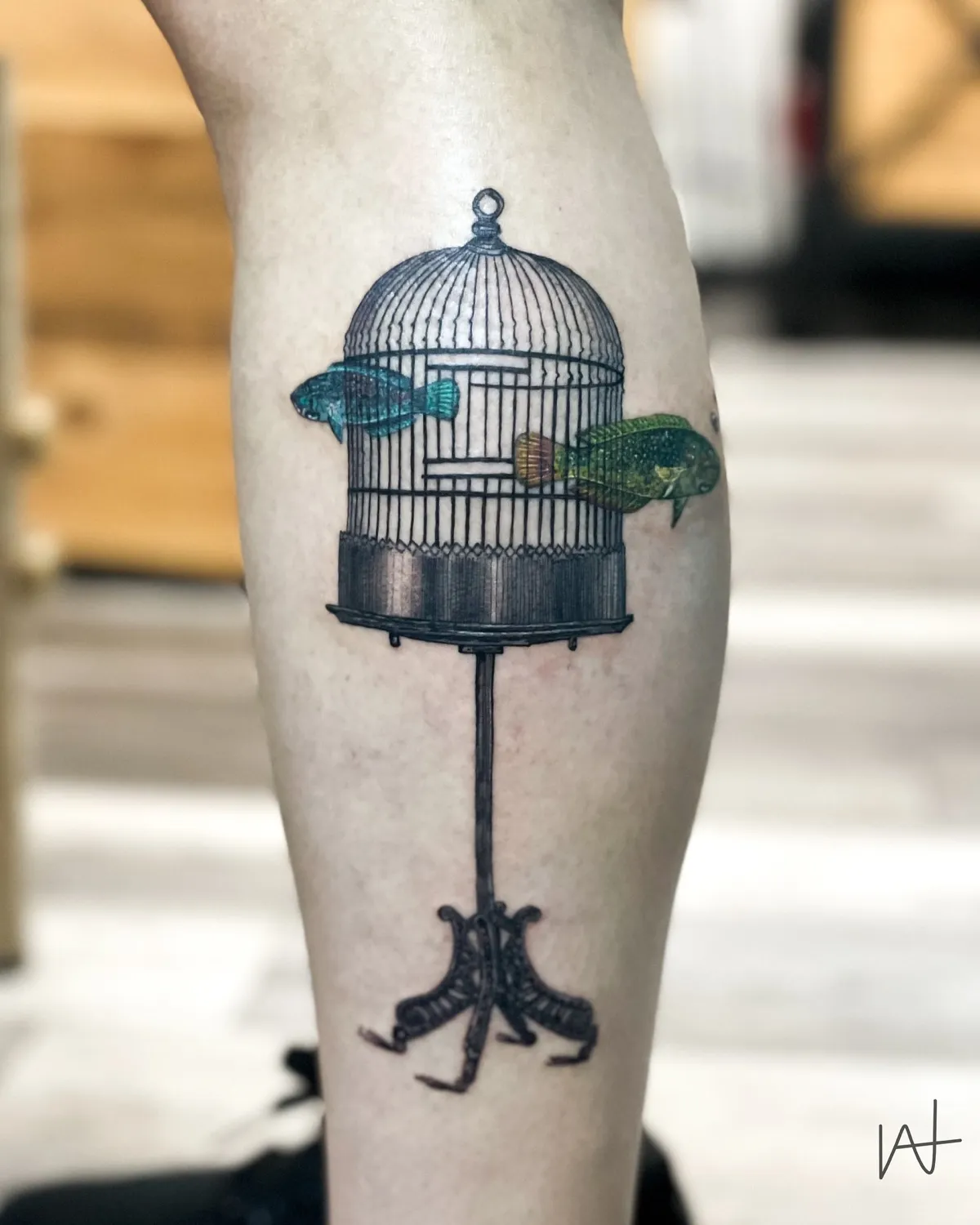 Black & Gray tattoo by Katherine Parada at Golden Child Tattoo in Escondido
