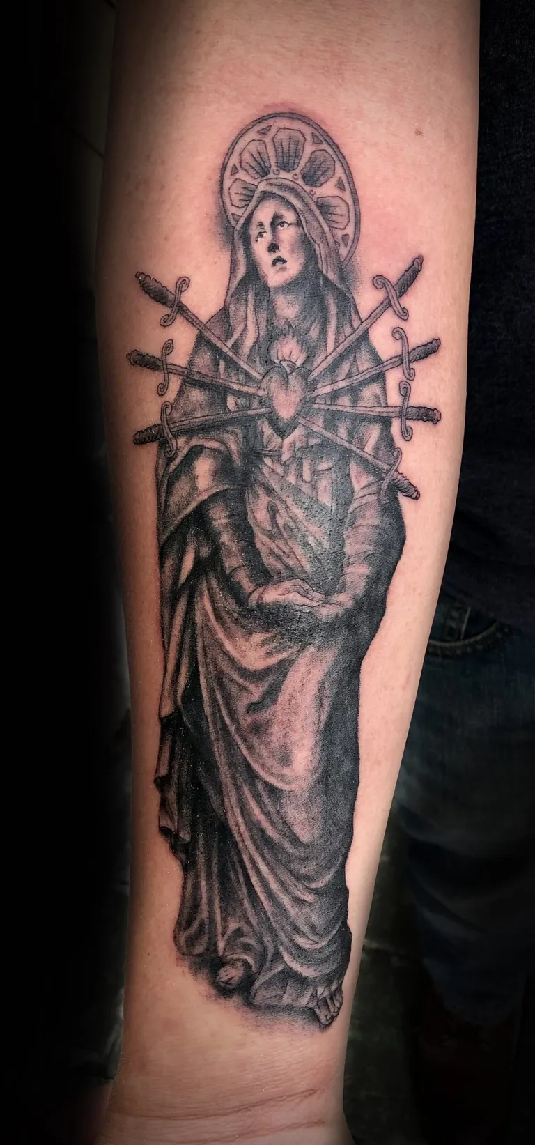 Black & Gray tattoo by Kurt (Tatzilla) at Golden Child Tattoo in Escondido