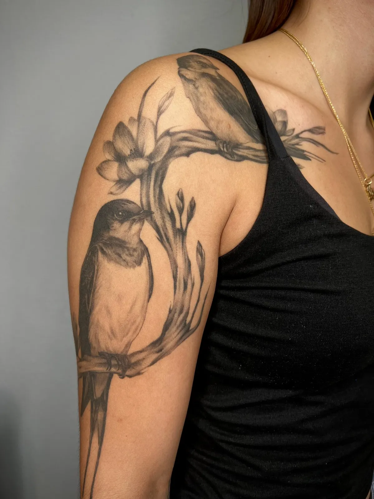 Tattoo by Olivia Thompson at Golden Child Tattoo in Escondido