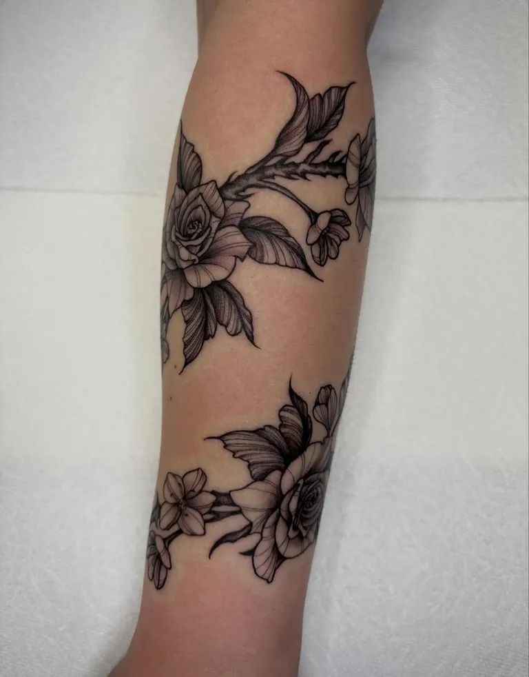 Tattoo by Olivia Thompson at Golden Child Tattoo in Escondido