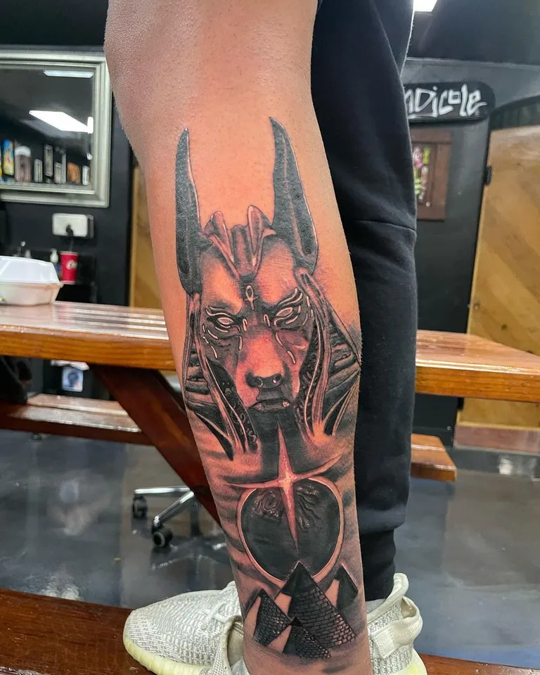 Black & Gray tattoo by Brandon Castillo AKA Sixer at Golden Child Tattoo in Escondido