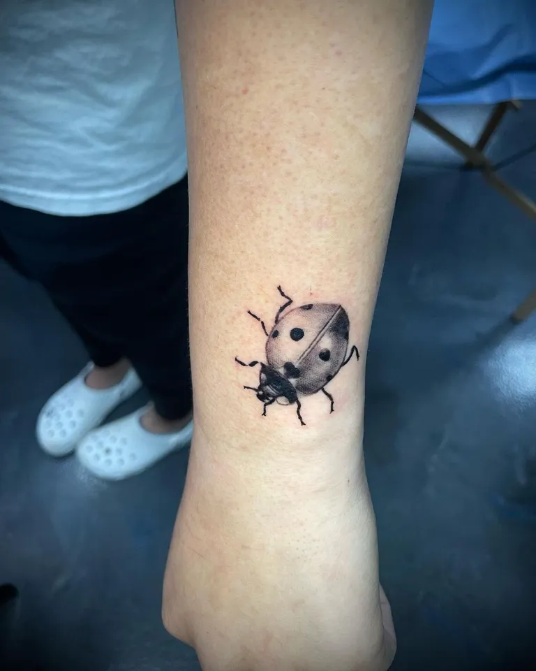 Black & Gray tattoo by Brandon Castillo AKA Sixer at Golden Child Tattoo in Escondido