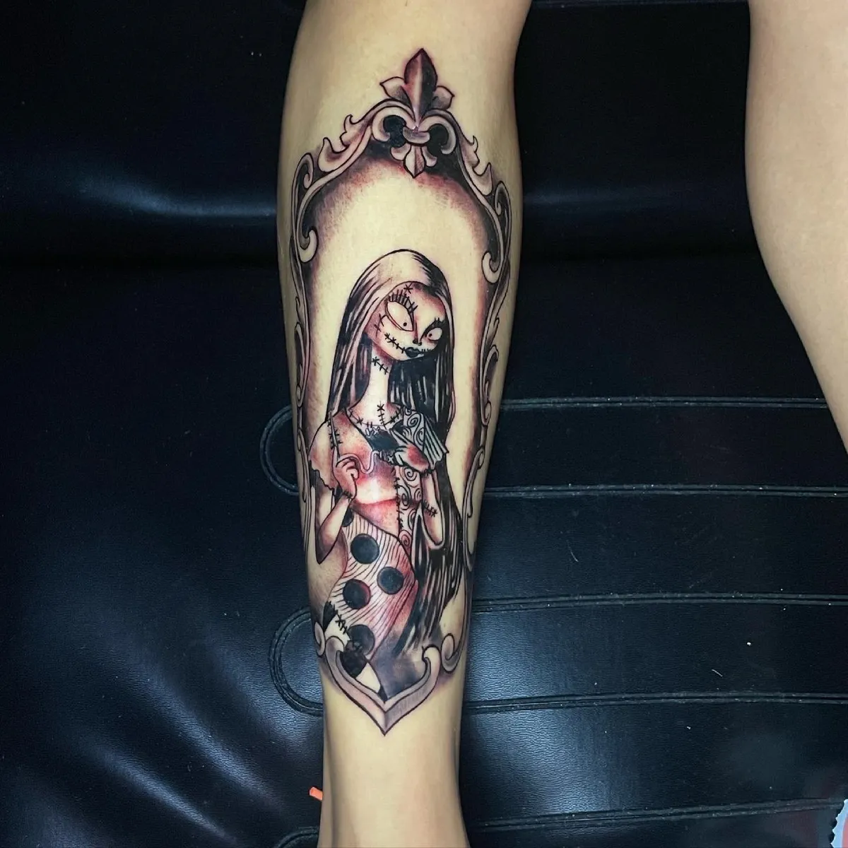 Black & Gray tattoo by Brandon Castillo AKA Sixer at Golden Child Tattoo in Escondido