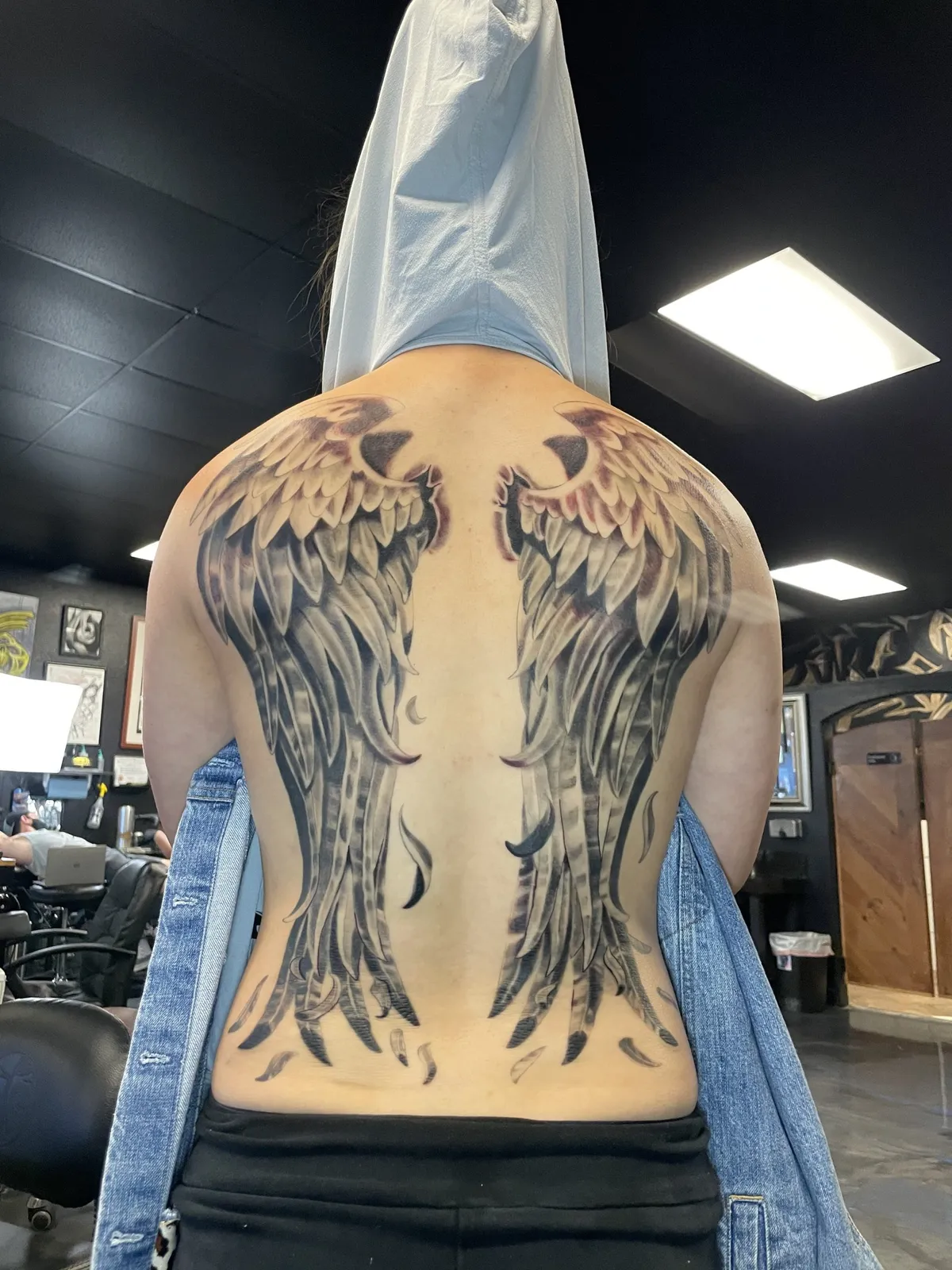 Black & Gray tattoo by Brandon Castillo AKA Sixer at Golden Child Tattoo in Escondido