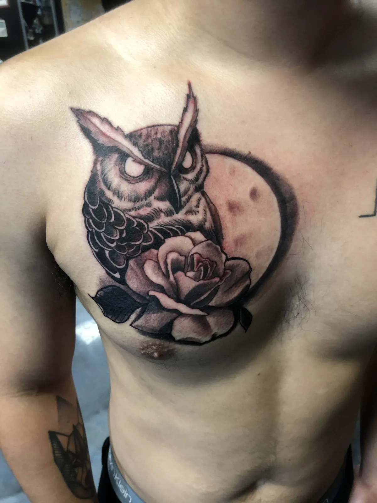 Black & Gray tattoo by Brandon Castillo AKA Sixer at Golden Child Tattoo in Escondido