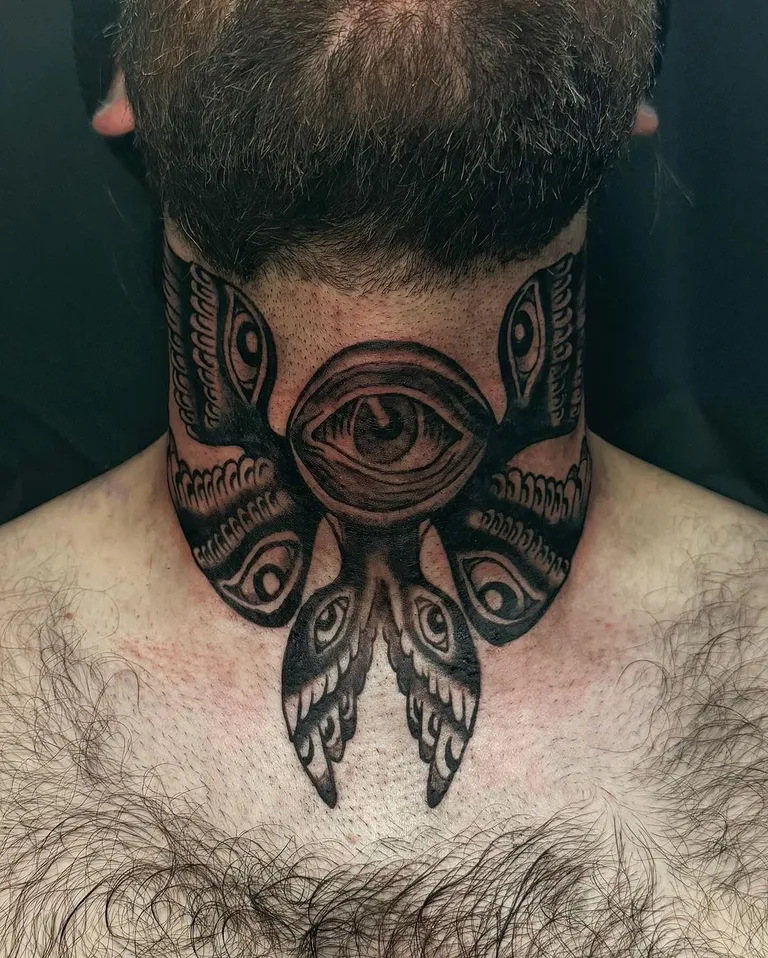 Black & Gray tattoo by Brandon Castillo AKA Sixer at Golden Child Tattoo in Escondido