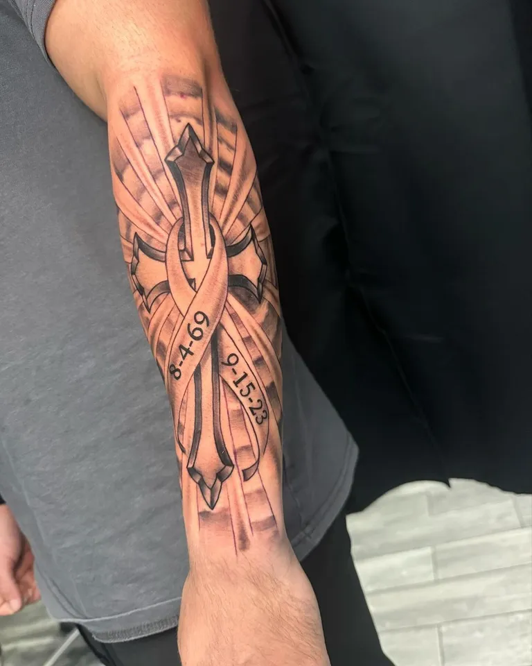 Black & Gray tattoo by Brandon Castillo AKA Sixer at Golden Child Tattoo in Escondido
