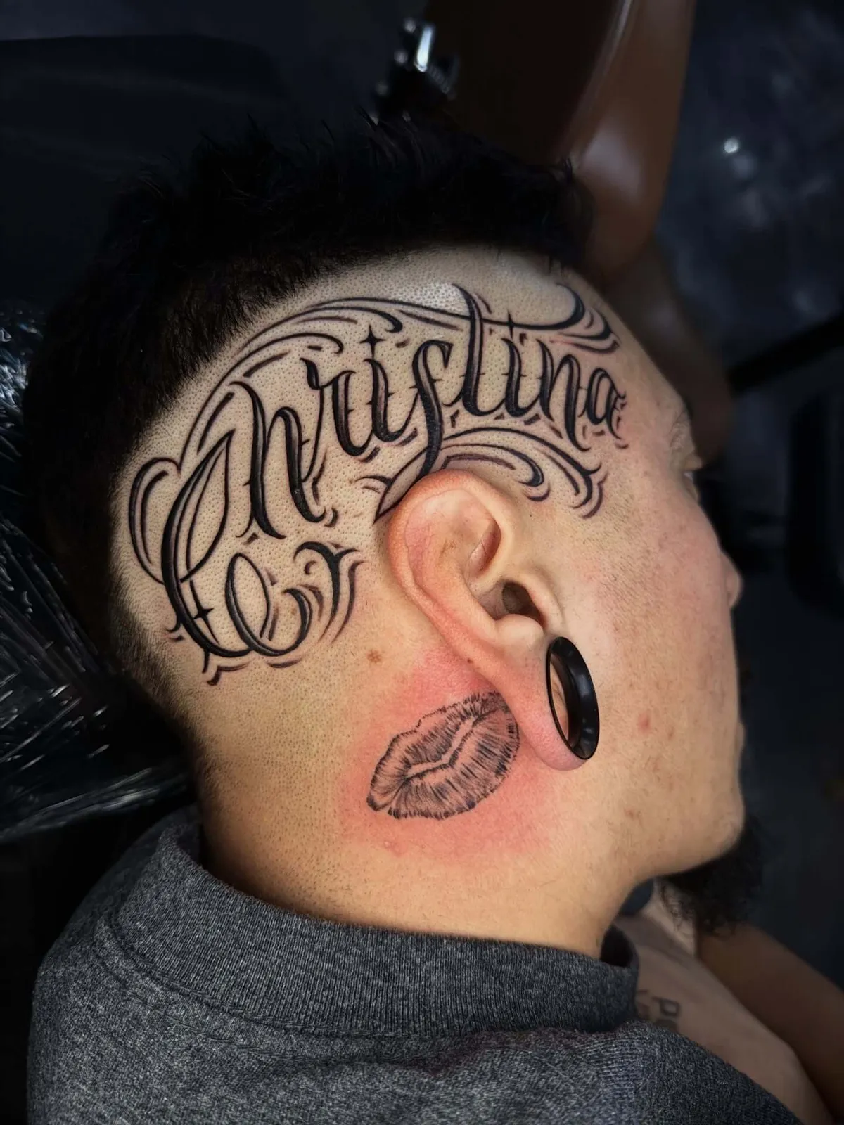 Black & Gray tattoo by Sloe Rivera at Golden Child Tattoo in Escondido