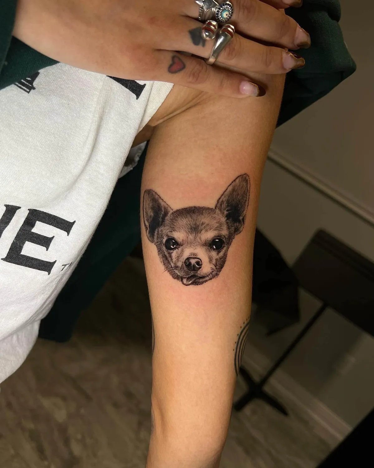 Black & Gray tattoo by Sloe Rivera at Golden Child Tattoo in Escondido
