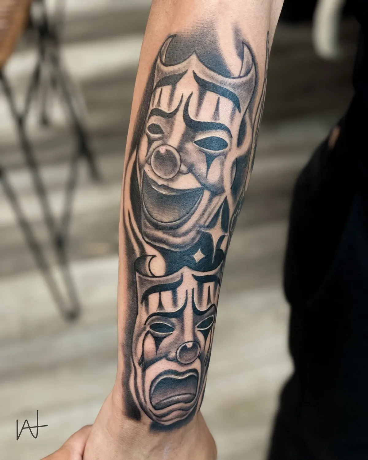 Chicano tattoo by Katherine Parada at Golden Child Tattoo in Escondido