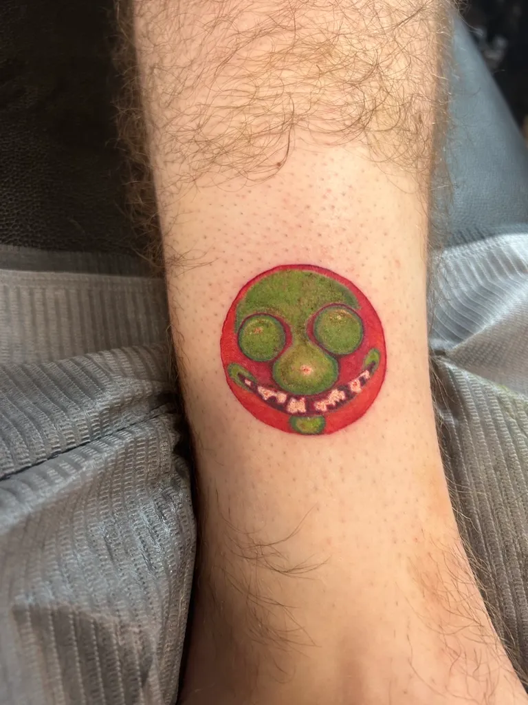 Color tattoo by Katelyn Alvarado at Golden Child Tattoo in Escondido