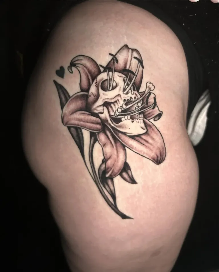 Tattoo by Trish Westbrook at Golden Child Tattoo in Escondido