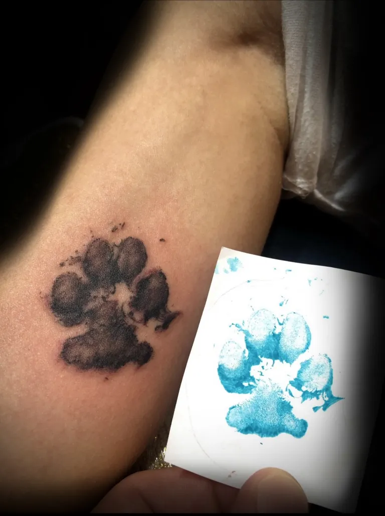 Feminine tattoo by Kurt (Tatzilla) at Golden Child Tattoo in Escondido