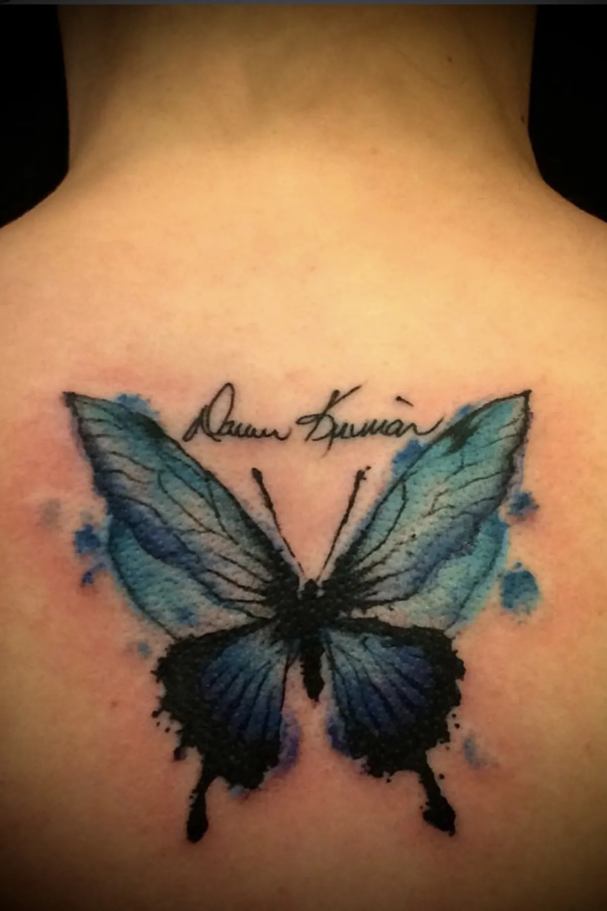 Feminine tattoo by Kurt (Tatzilla) at Golden Child Tattoo in Escondido