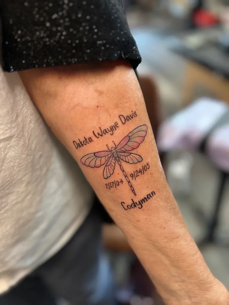Fine Line tattoo by Katelyn Alvarado at Golden Child Tattoo in Escondido
