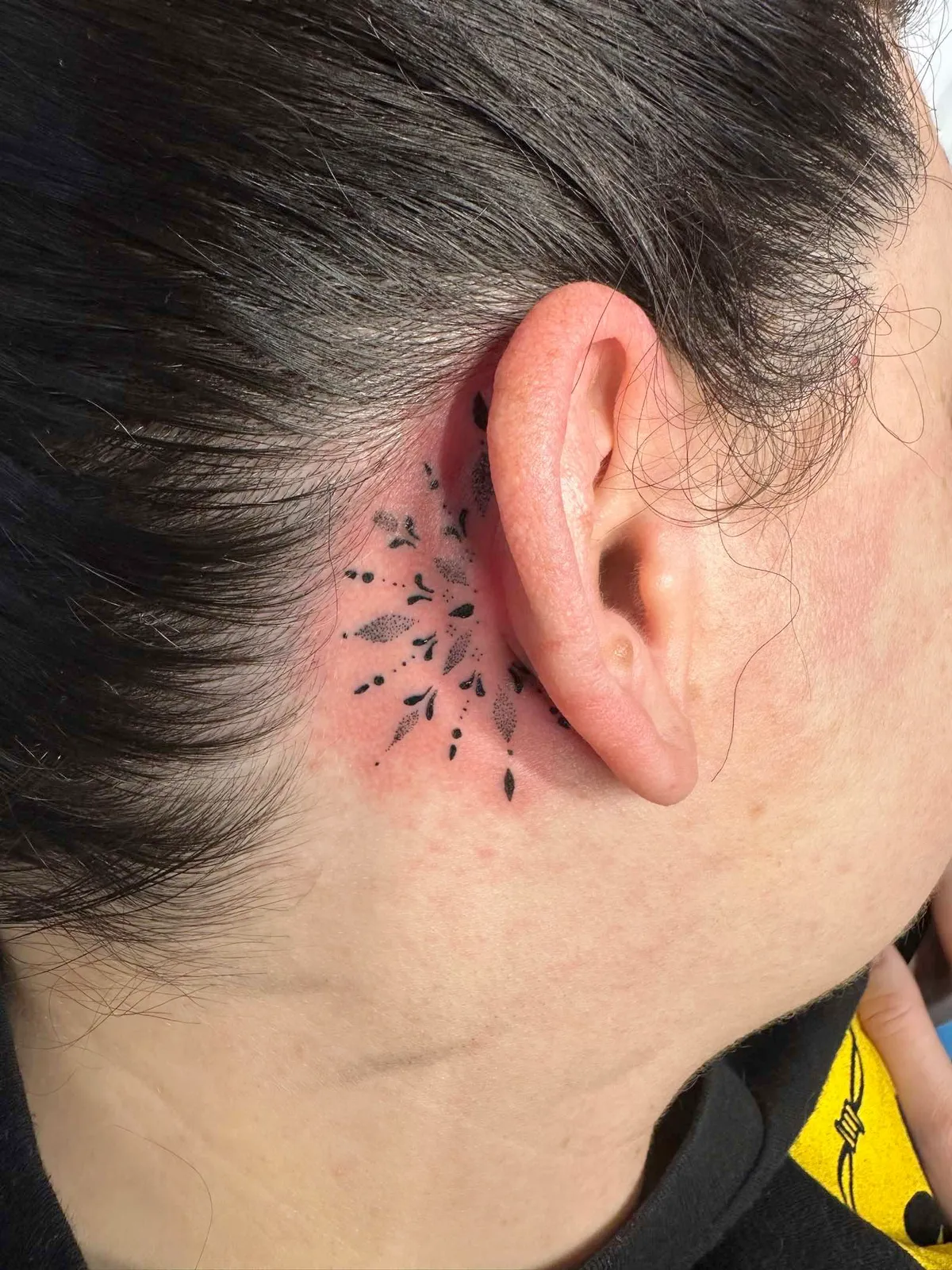 Fine Line tattoo by Melissa at Golden Child Tattoo in Escondido