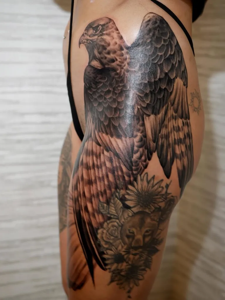 Tattoo by Olivia Thompson at Golden Child Tattoo in Escondido