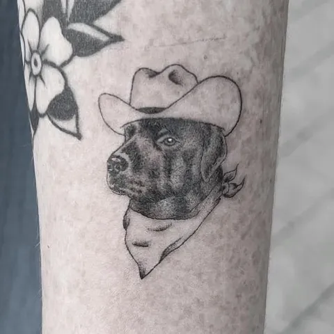 Fine Line tattoo by Stephen Carballo at Golden Child Tattoo in Escondido