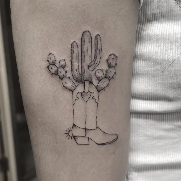Fine Line tattoo by Stephen Carballo at Golden Child Tattoo in Escondido