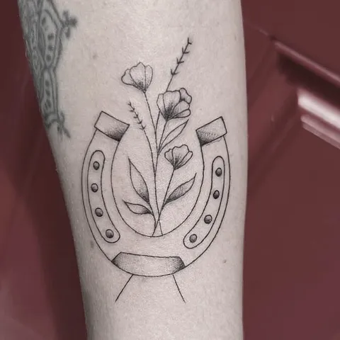 Fine Line tattoo by Stephen Carballo at Golden Child Tattoo in Escondido