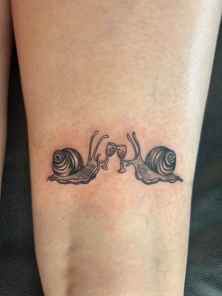 Illustrative tattoo by Katelyn Alvarado at Golden Child Tattoo in Escondido