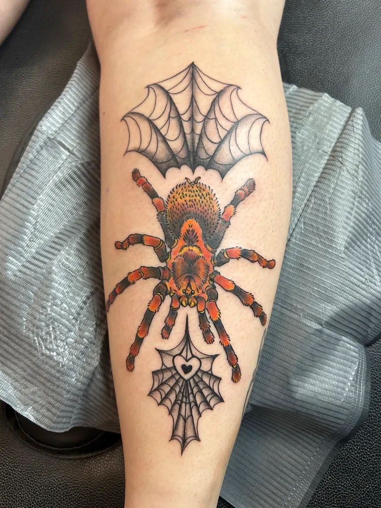 Neo-Traditional tattoo by Katelyn Alvarado at Golden Child Tattoo in Escondido