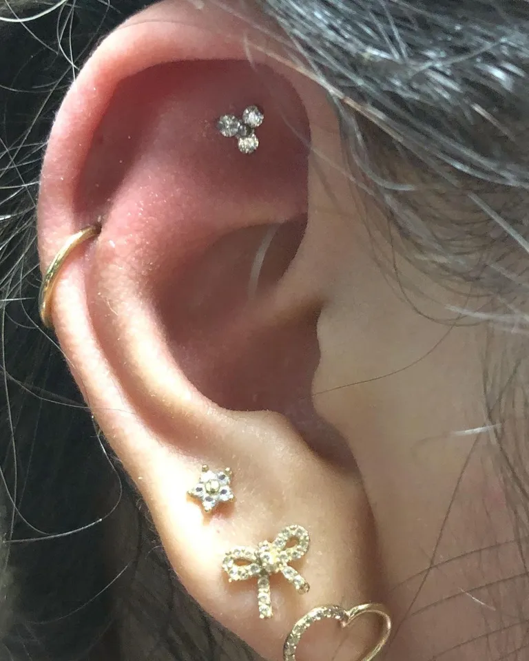 piercing by Renae AKA Birdie at Golden Child Tattoo in Escondido