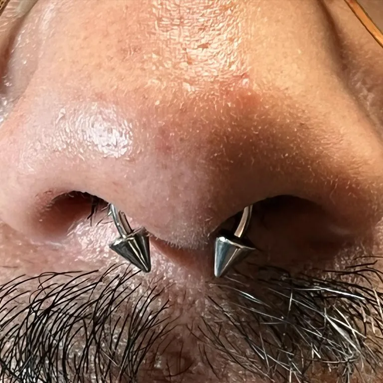 piercing by Renae AKA Birdie at Golden Child Tattoo in Escondido