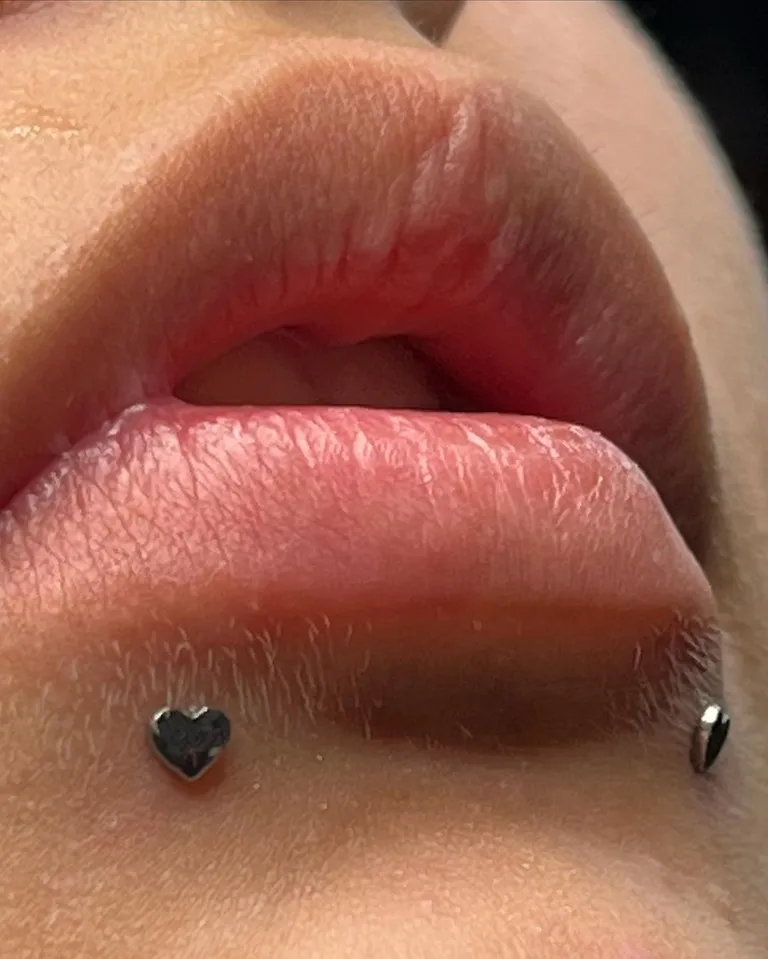 piercing by Renae AKA Birdie at Golden Child Tattoo in Escondido