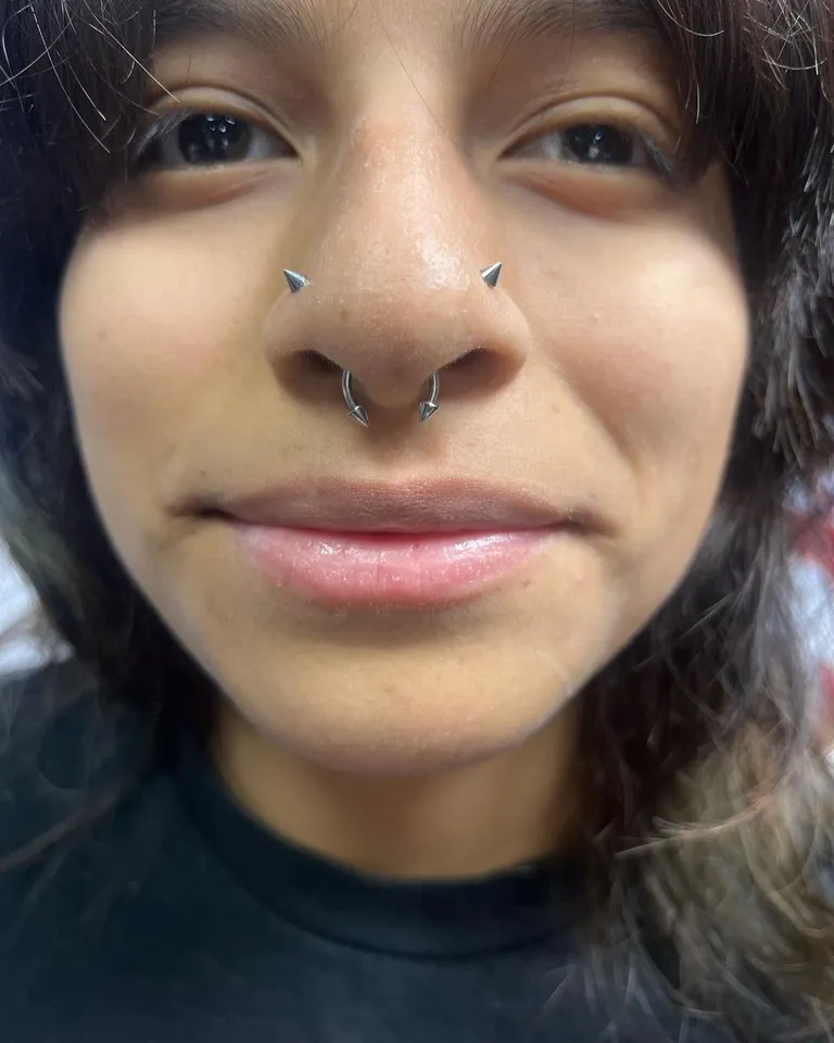 piercing by Renae AKA Birdie at Golden Child Tattoo in Escondido