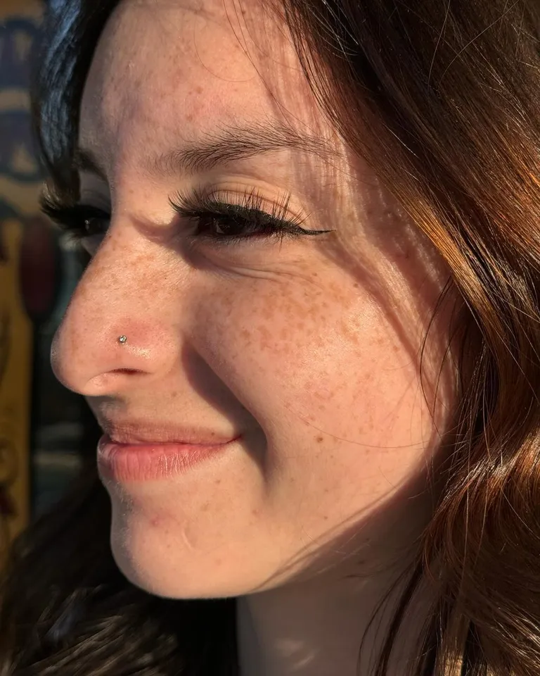 piercing by Renae AKA Birdie at Golden Child Tattoo in Escondido