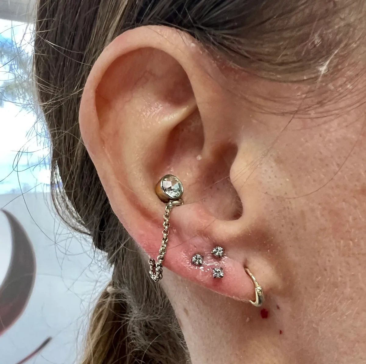 piercing at Golden Child Tattoo in Escondido