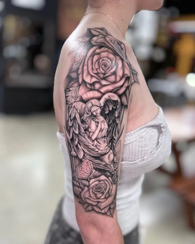 tattoo by Katherine Parada at Golden Child Tattoo in Escondido