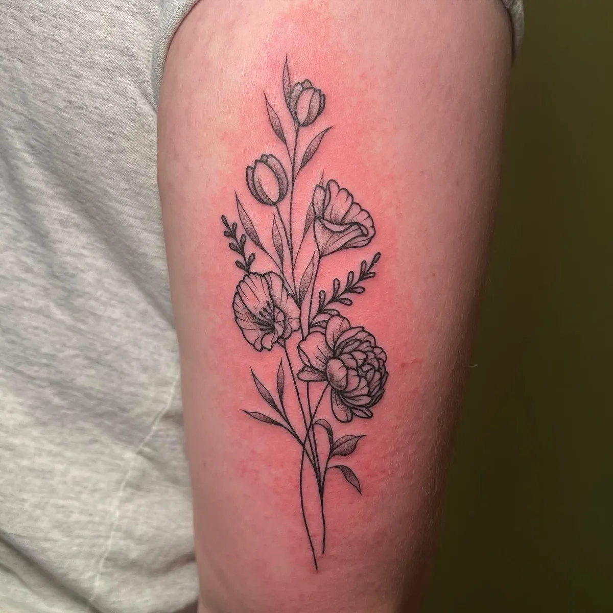 tattoo by Kristine at Golden Child Tattoo in Escondido