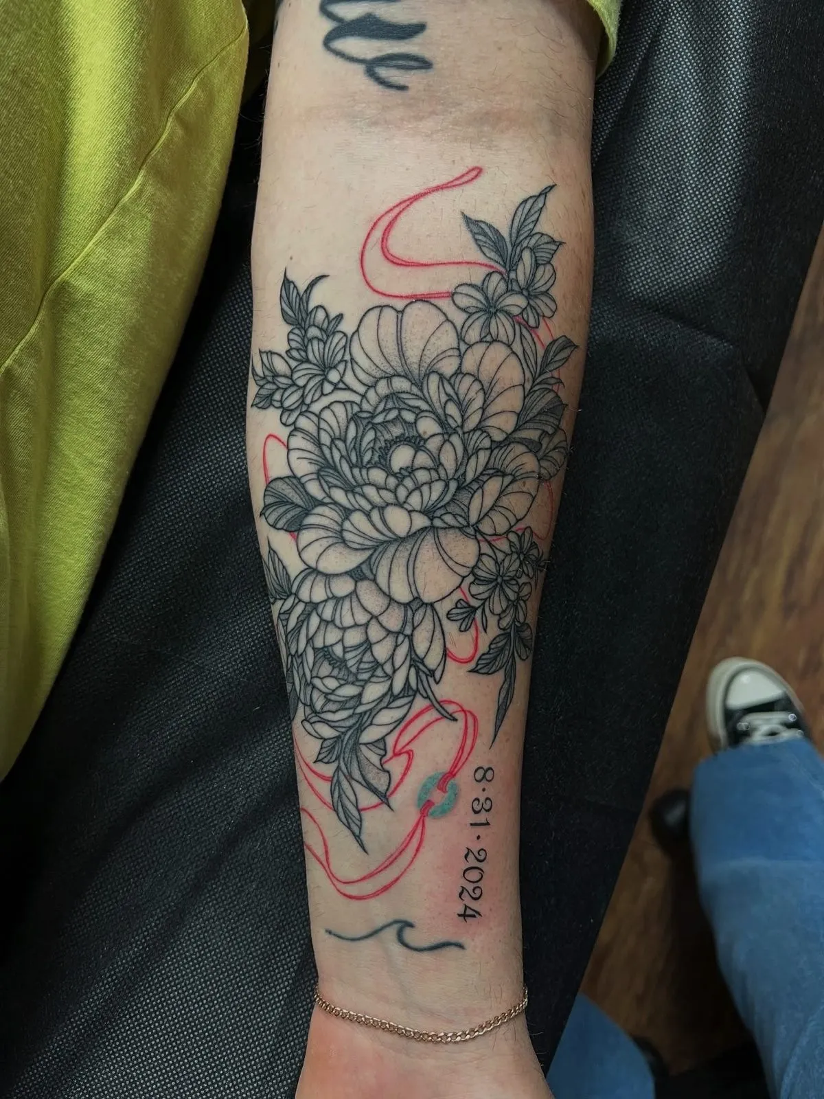 tattoo by Kristine at Golden Child Tattoo in Escondido