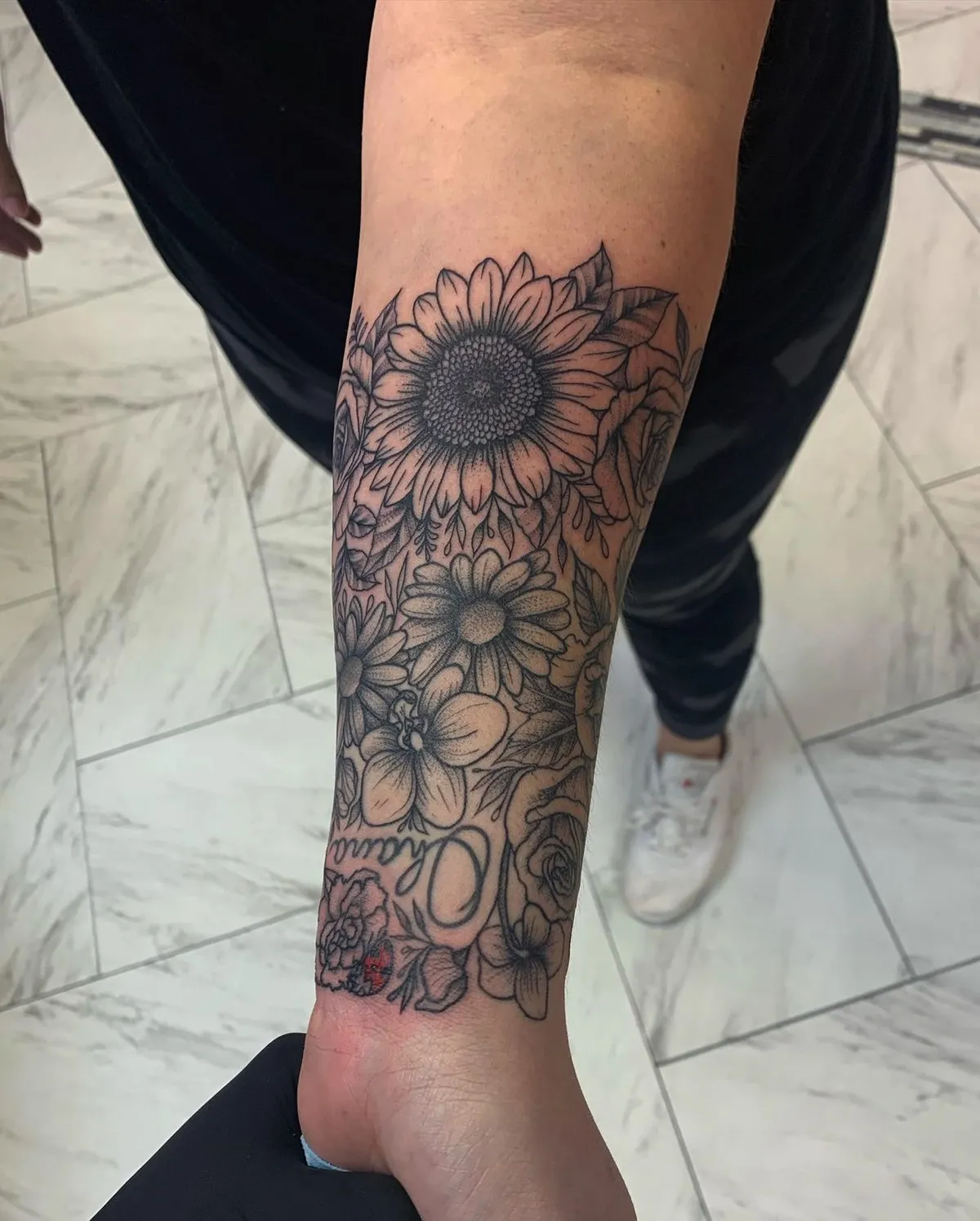 tattoo by Kristine at Golden Child Tattoo in Escondido