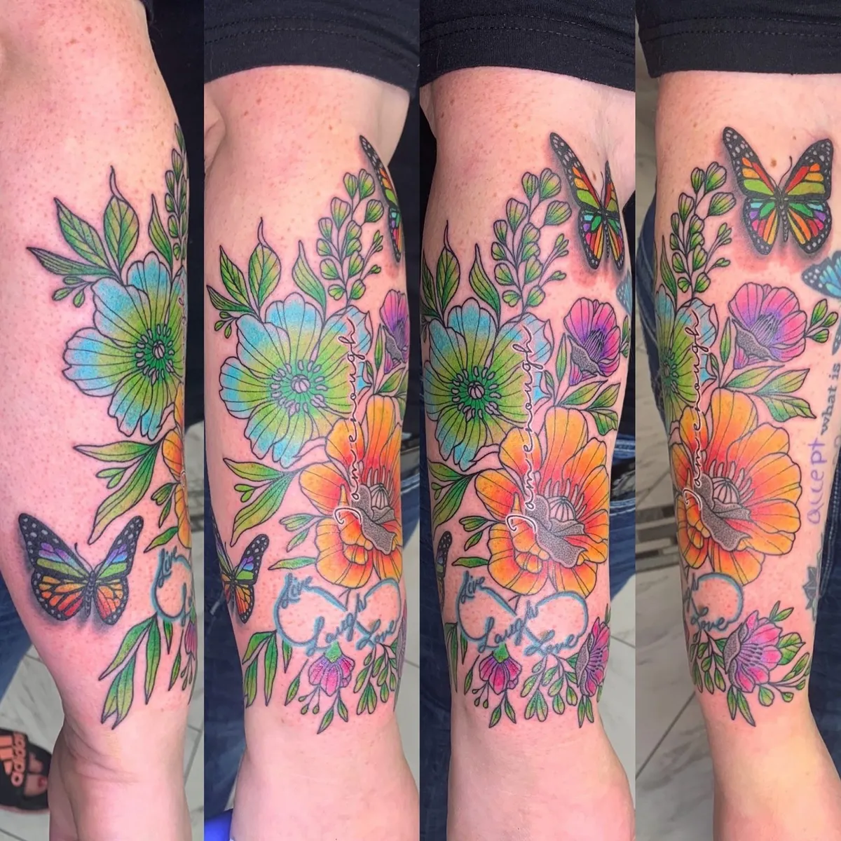 tattoo by Kristine at Golden Child Tattoo in Escondido