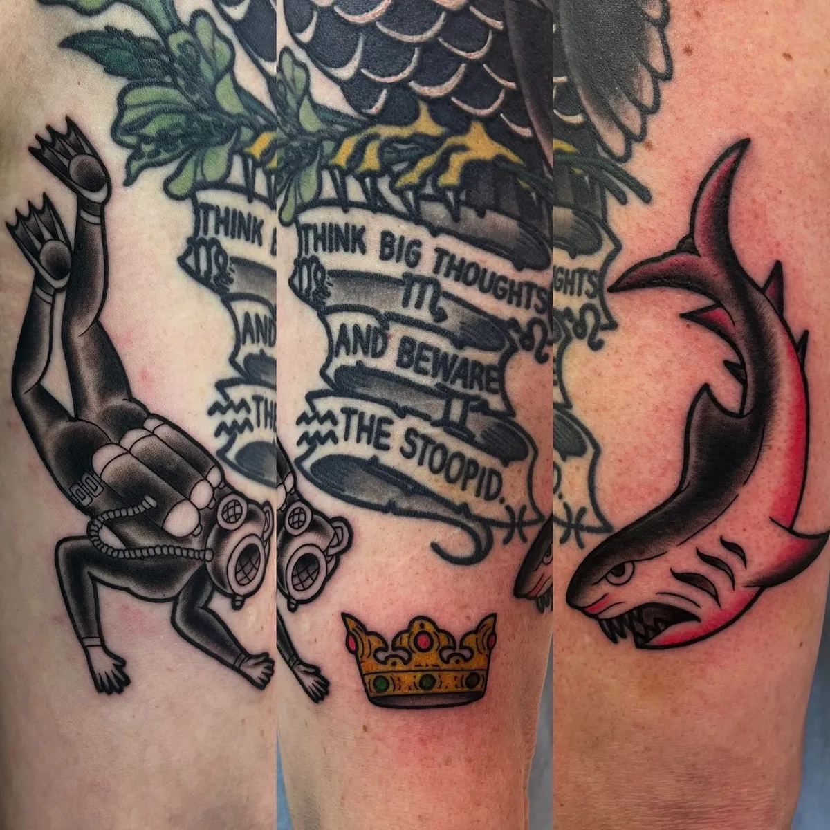 tattoo by Kristine at Golden Child Tattoo in Escondido