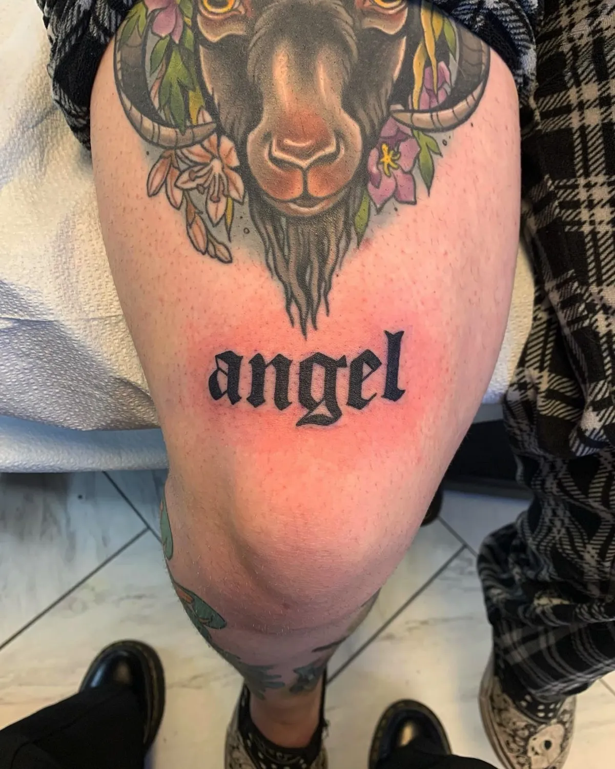 tattoo by Kristine at Golden Child Tattoo in Escondido