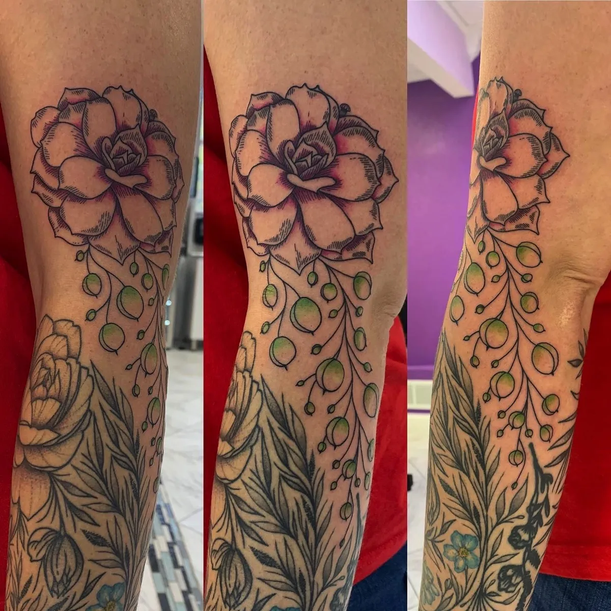 tattoo by Kristine at Golden Child Tattoo in Escondido