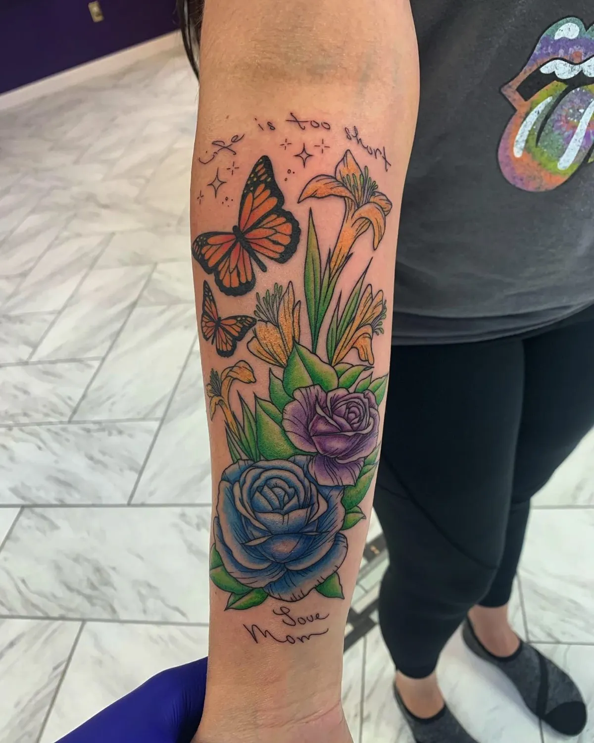 tattoo by Kristine at Golden Child Tattoo in Escondido