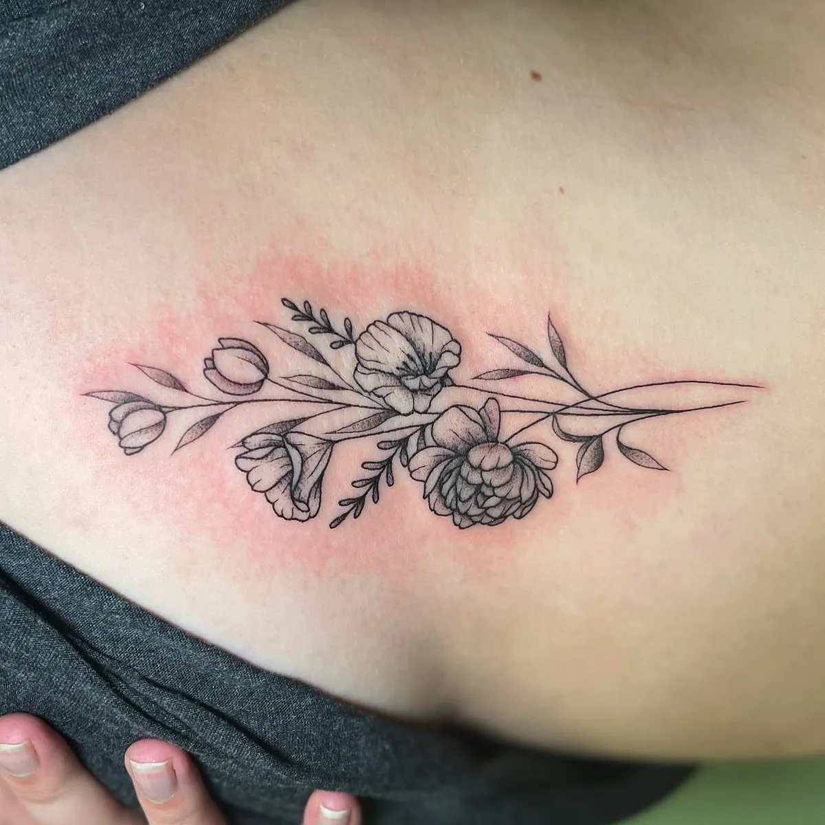 tattoo by Kristine at Golden Child Tattoo in Escondido