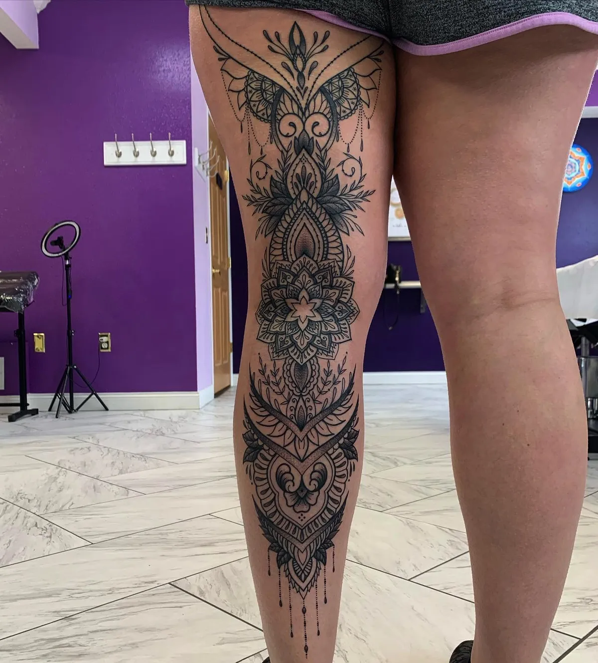 tattoo by Kristine at Golden Child Tattoo in Escondido