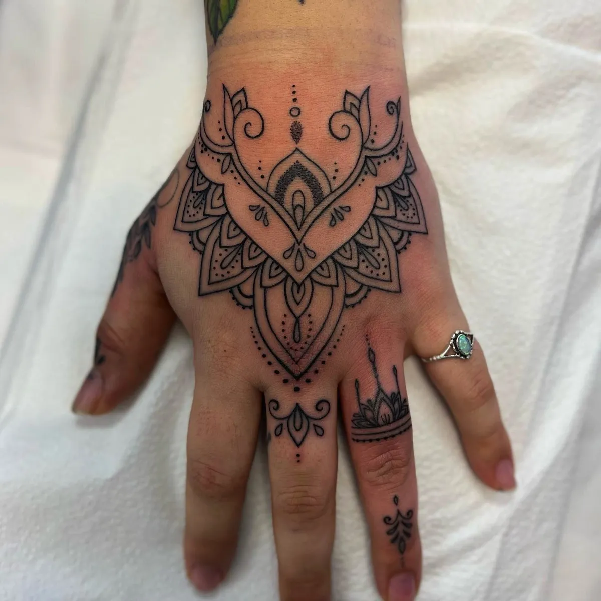 tattoo by Kristine at Golden Child Tattoo in Escondido