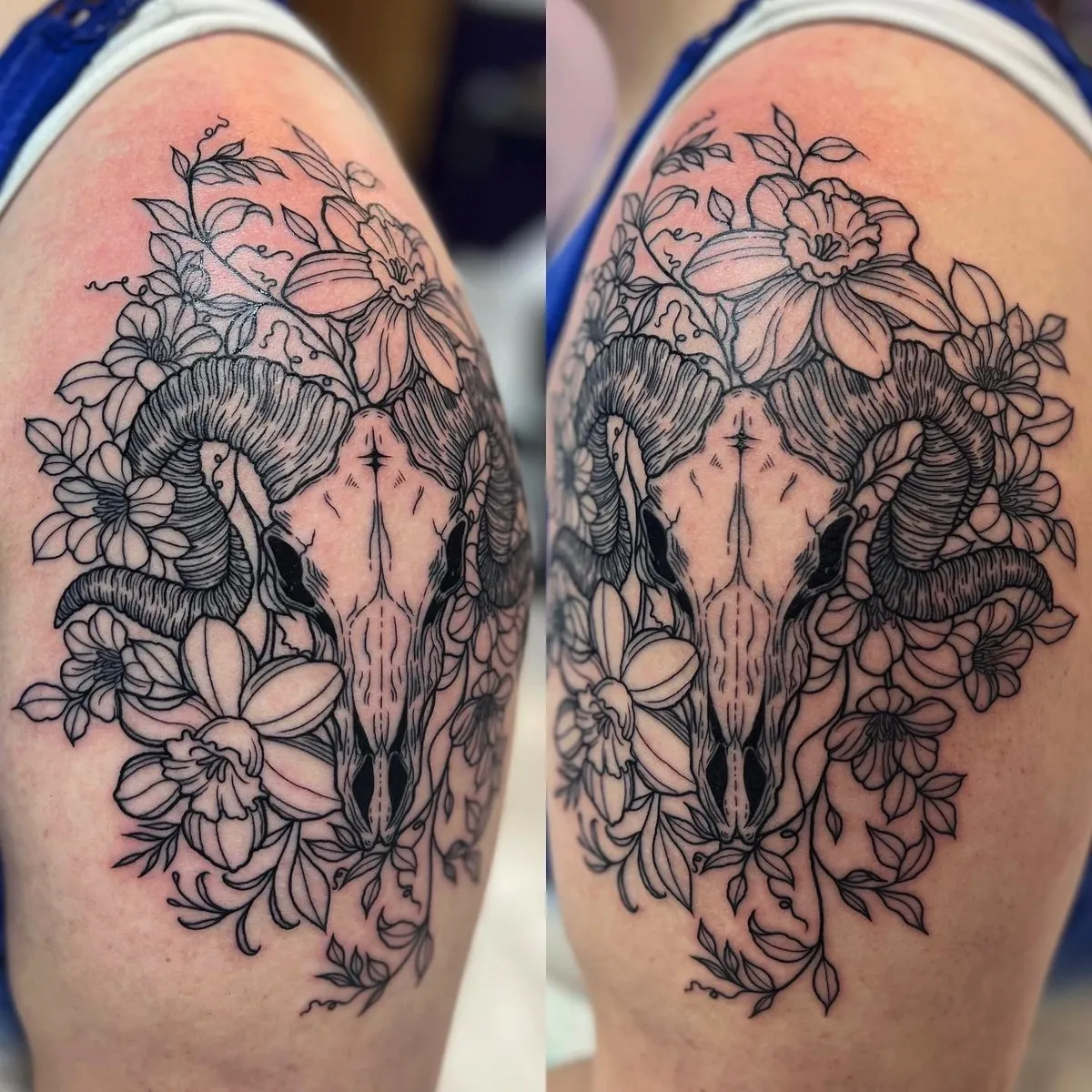 tattoo by Kristine at Golden Child Tattoo in Escondido