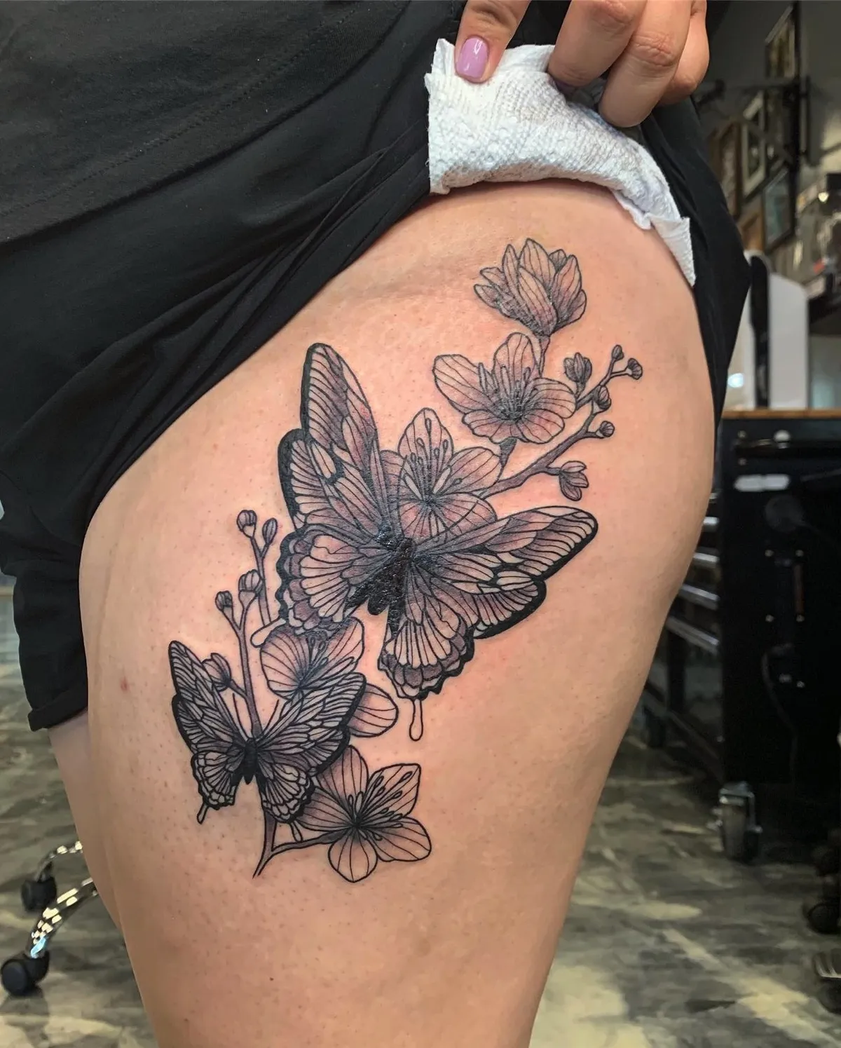 tattoo by Kristine at Golden Child Tattoo in Escondido